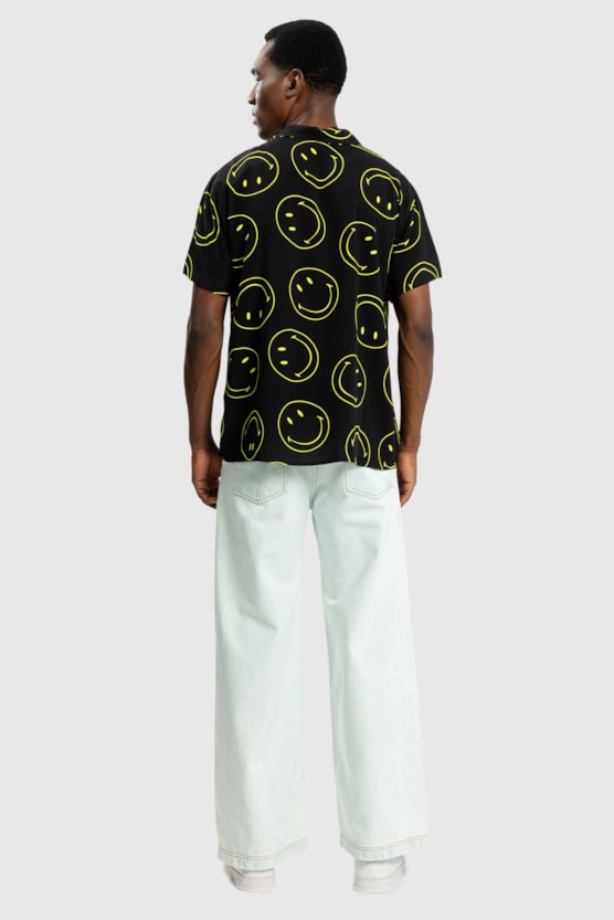 BAW X SMILEY® FACE CUBAN SHIRT
