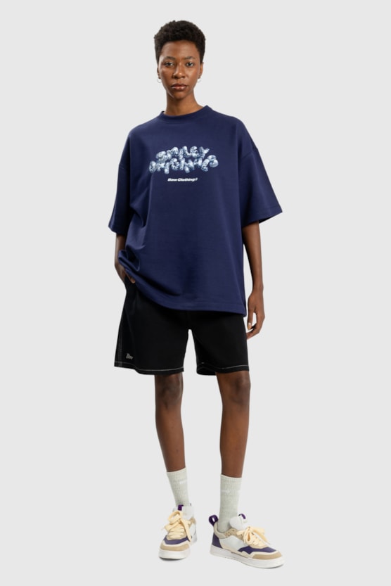 NEW OVER BAW X SMILEY TICKETS T-SHIRT