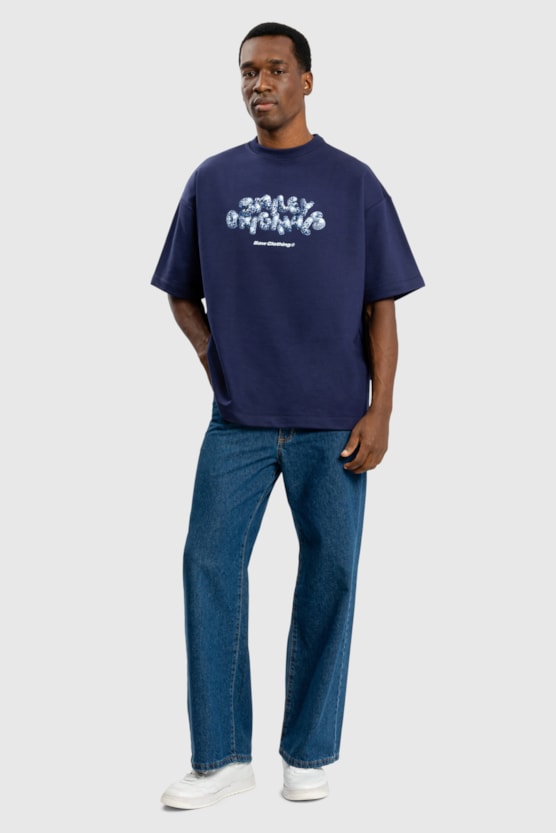 NEW OVER BAW X SMILEY TICKETS T-SHIRT