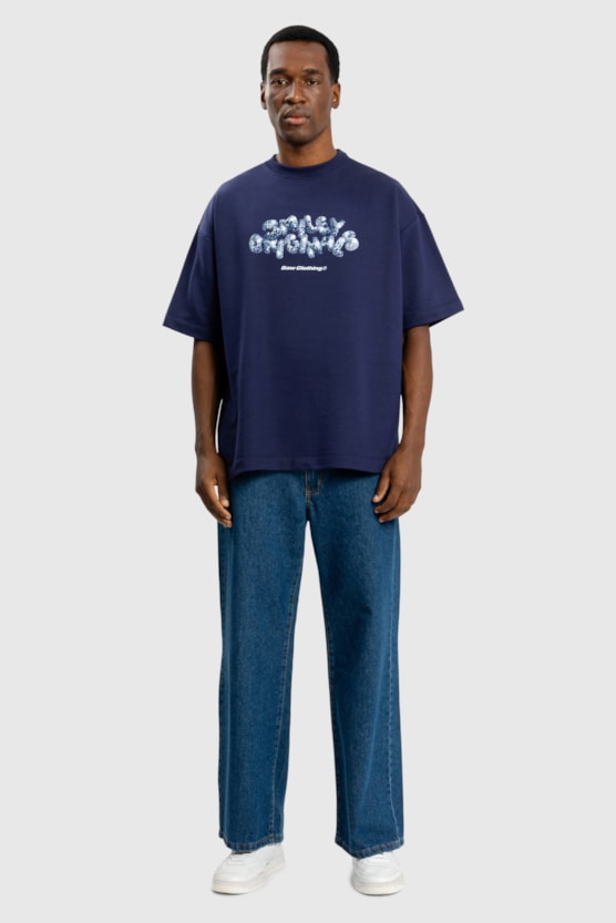 NEW OVER BAW X SMILEY TICKETS T-SHIRT