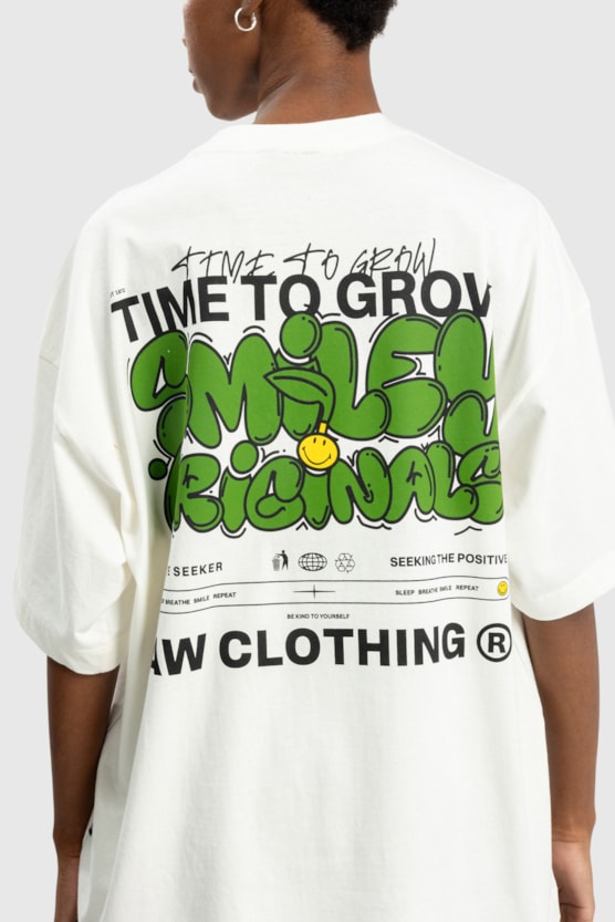 NEW OVER BAW X SMILEY GROW T-SHIRT