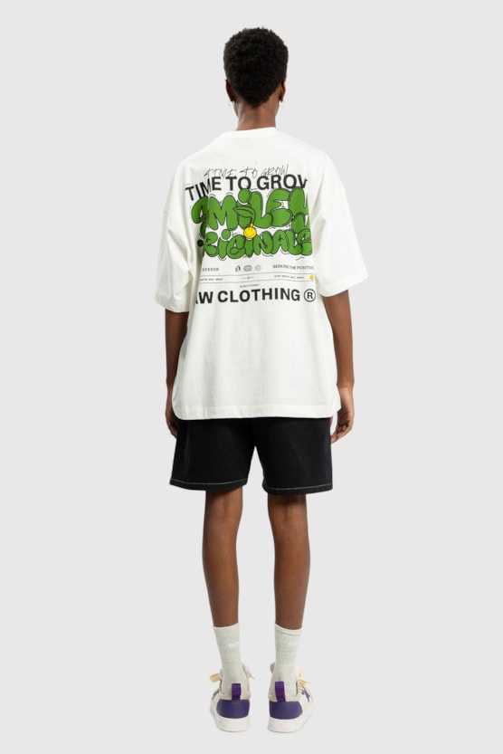 NEW OVER BAW X SMILEY GROW T-SHIRT