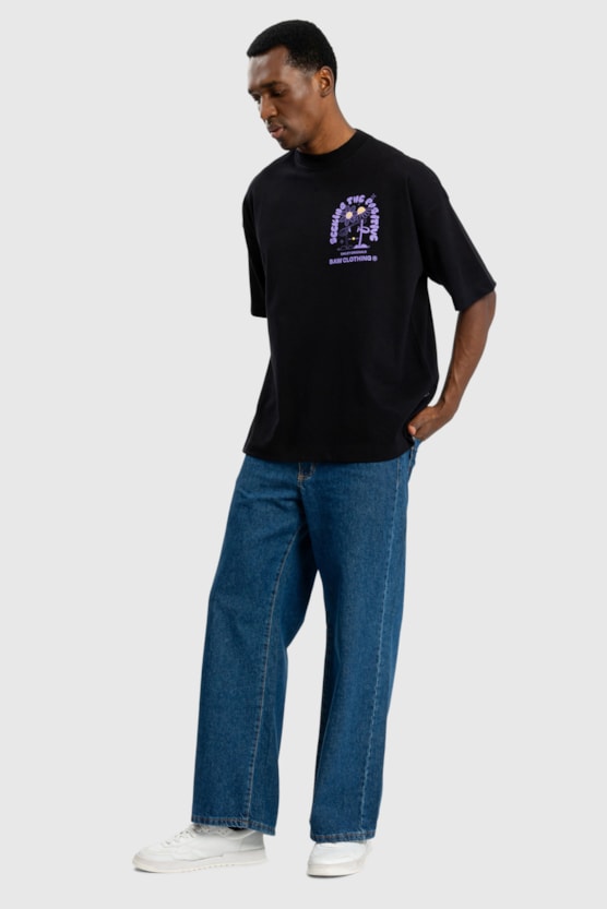 NEW OVER BAW X SMILEY POSITIVE T-SHIRT