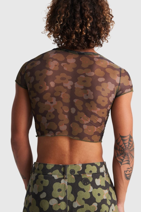 BABY LOOK TULE BAW X SMILEY