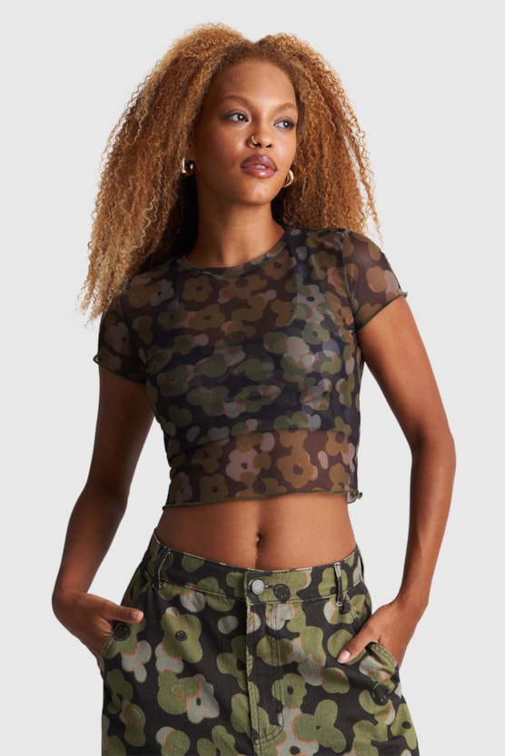 BABY LOOK TULE BAW X SMILEY