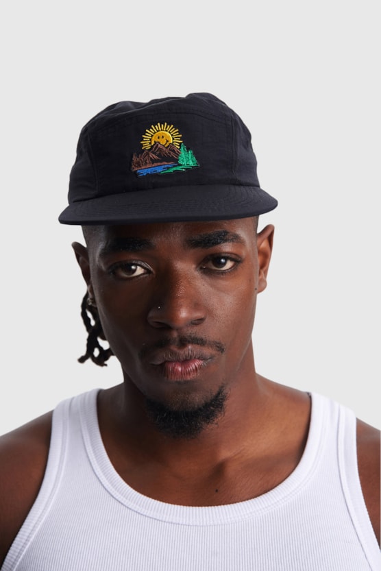 FIVE PANEL SUN BAW X SMILEY CAP