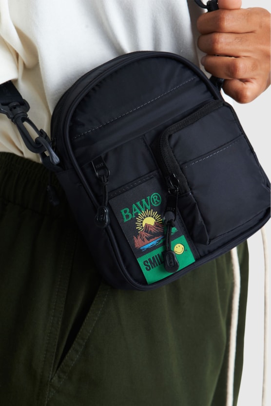 SHOULDER BAG ZIPPER BAW X SMILEY