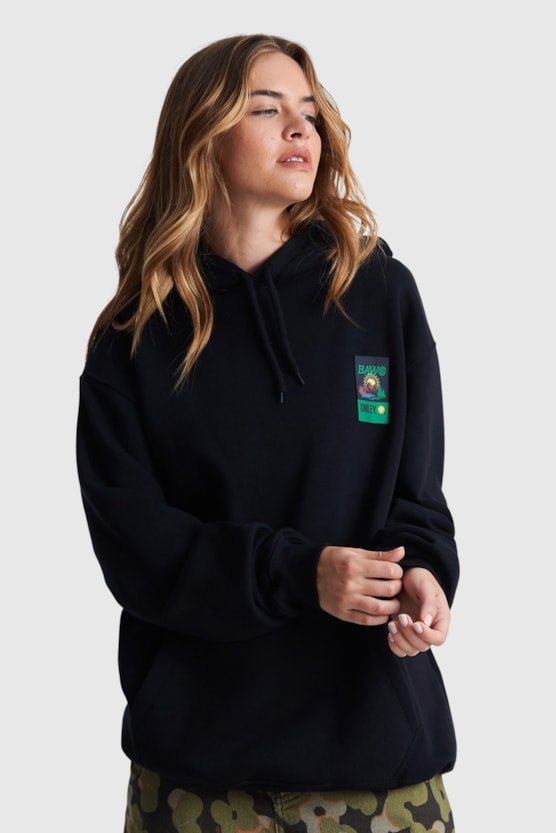 SUN BAW X SMILEY HOODIE SWEATSHIRT