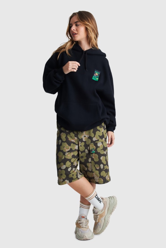 SUN BAW X SMILEY HOODIE SWEATSHIRT