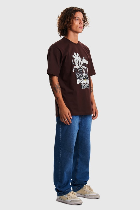FLOWERS BAW X SMILEY REGULAR T-SHIRT