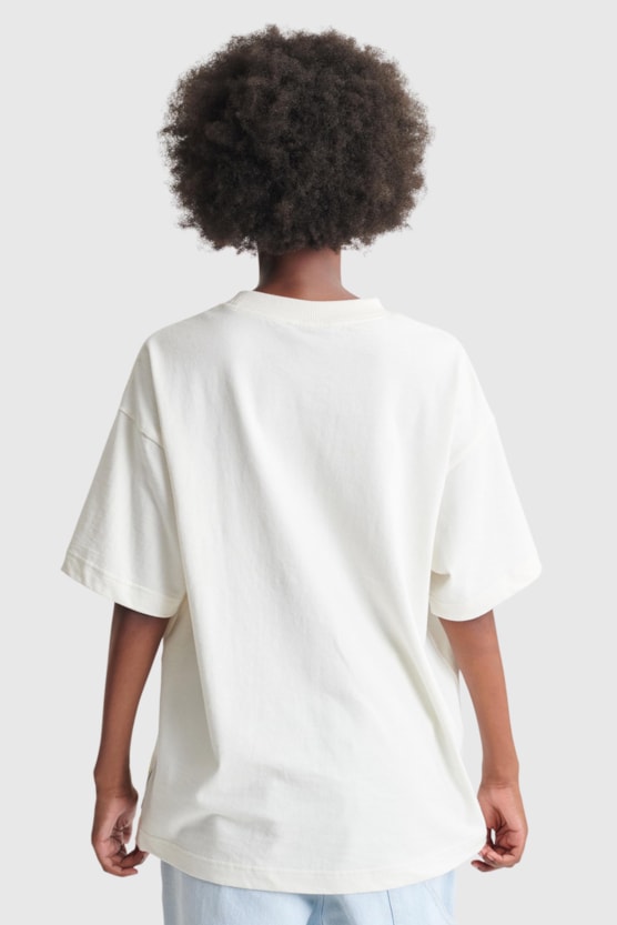 OVERSIZED BAW CRACKED SMILEY® T-SHIRT