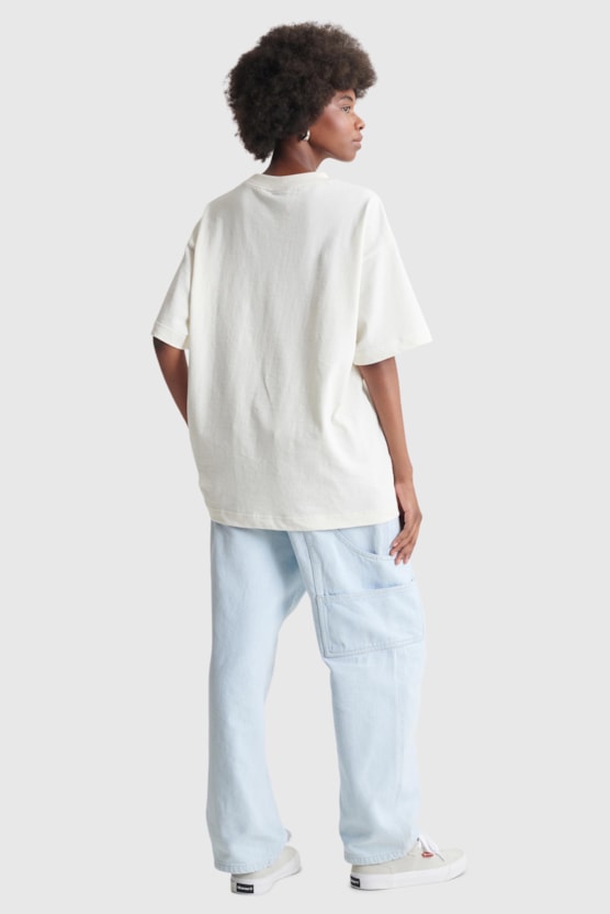 OVERSIZED BAW CRACKED SMILEY® T-SHIRT