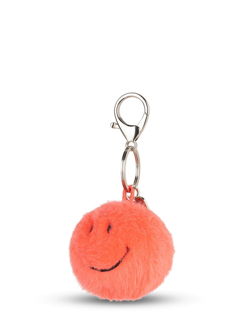 Smiley Keychain ECO Fuzzy