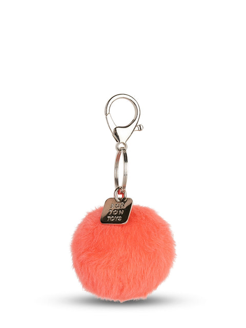 Smiley Keychain ECO Fuzzy