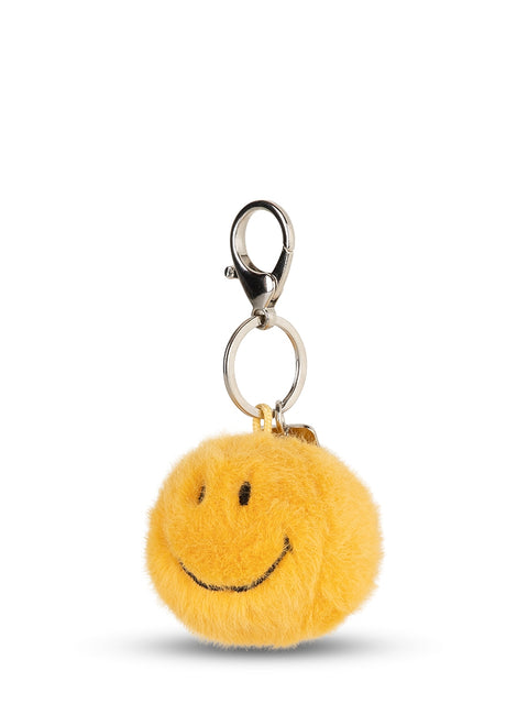 Smiley Keychain ECO Fuzzy