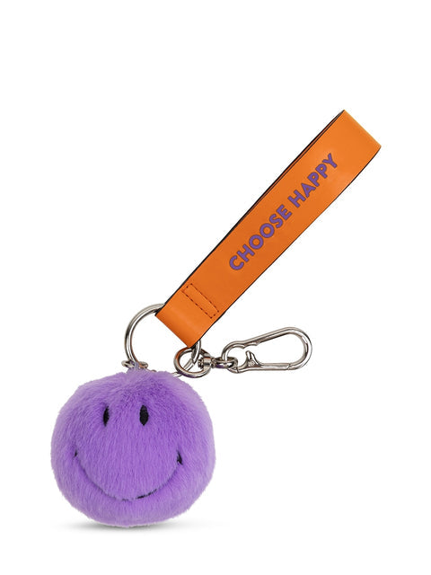 Smiley ECO Fuzzy Bag Charm
