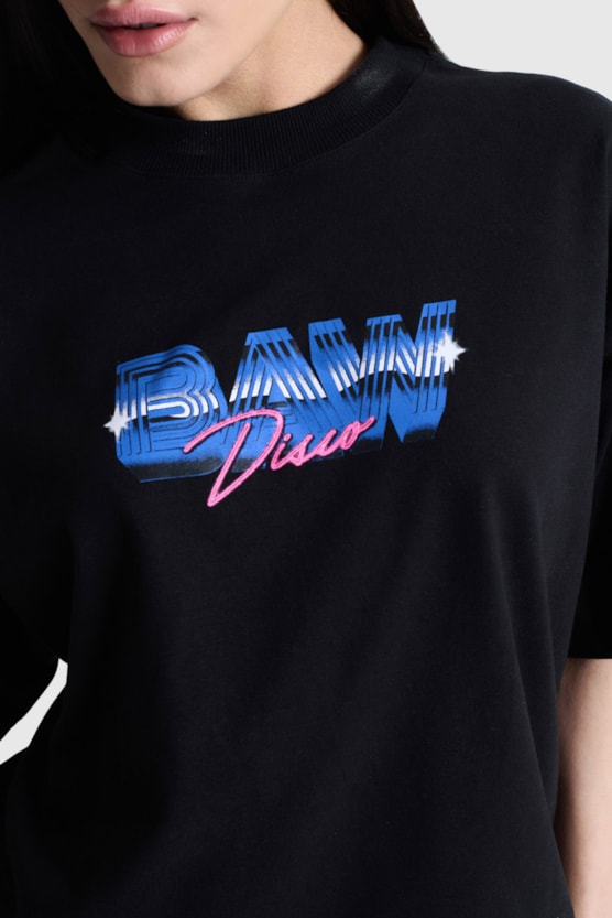 OVERSIZED BAW DISCO BALL SMILEY® T-SHIRT