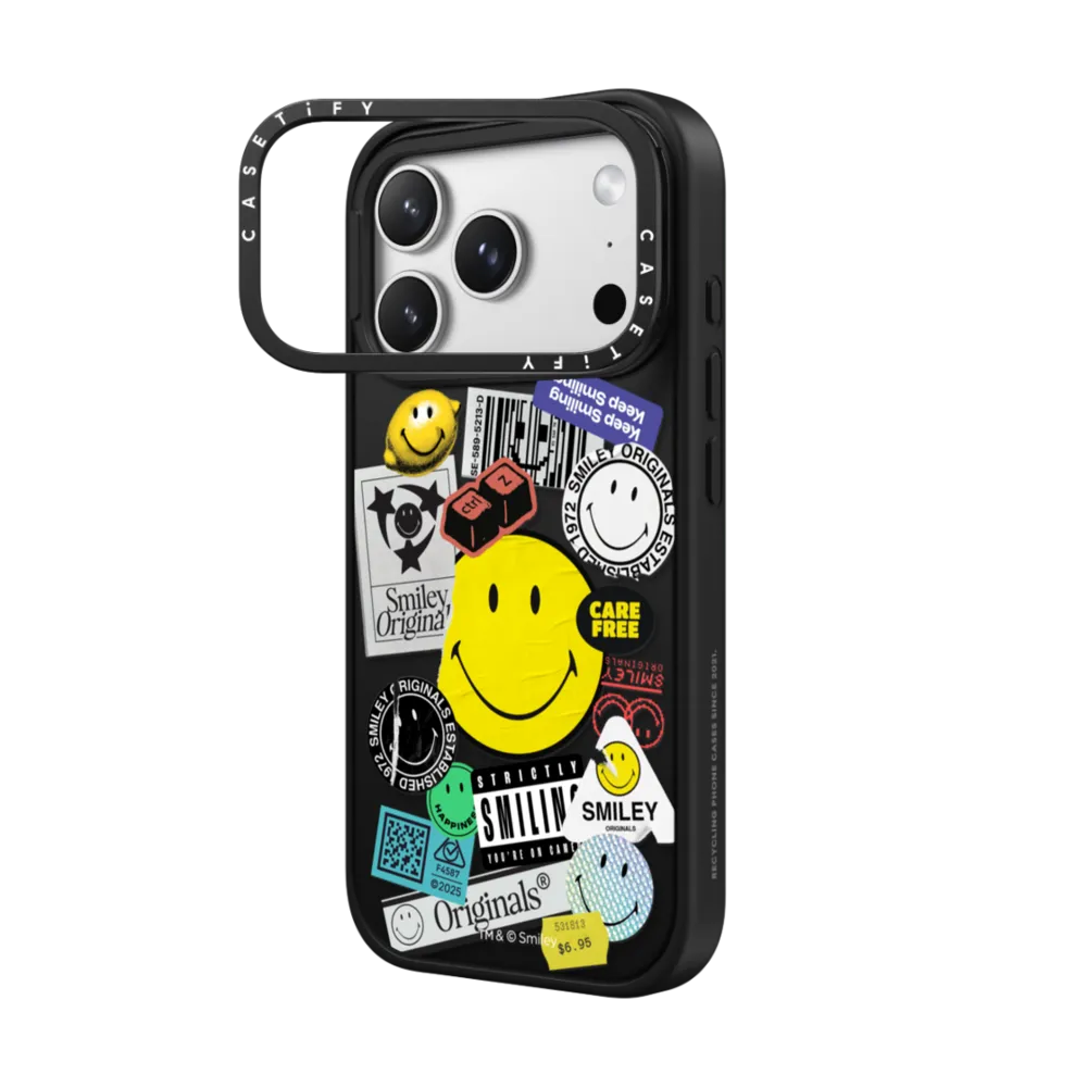 Smiley Sticker Phone Case