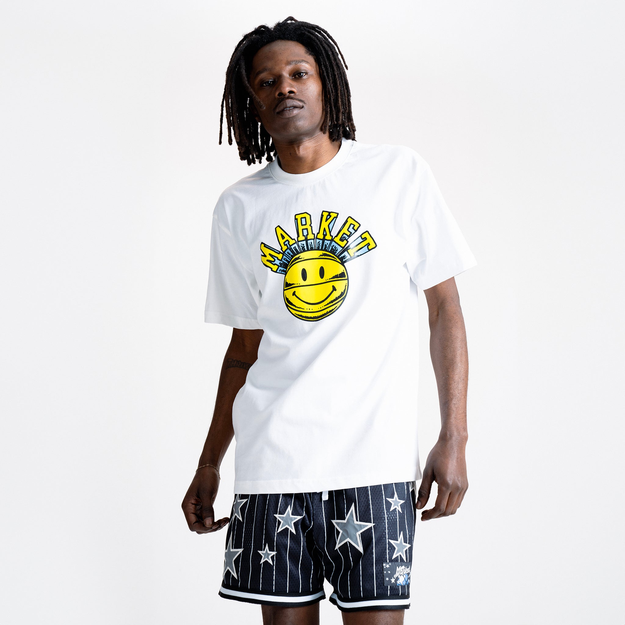 Market Smiley Hoops T-Shirt