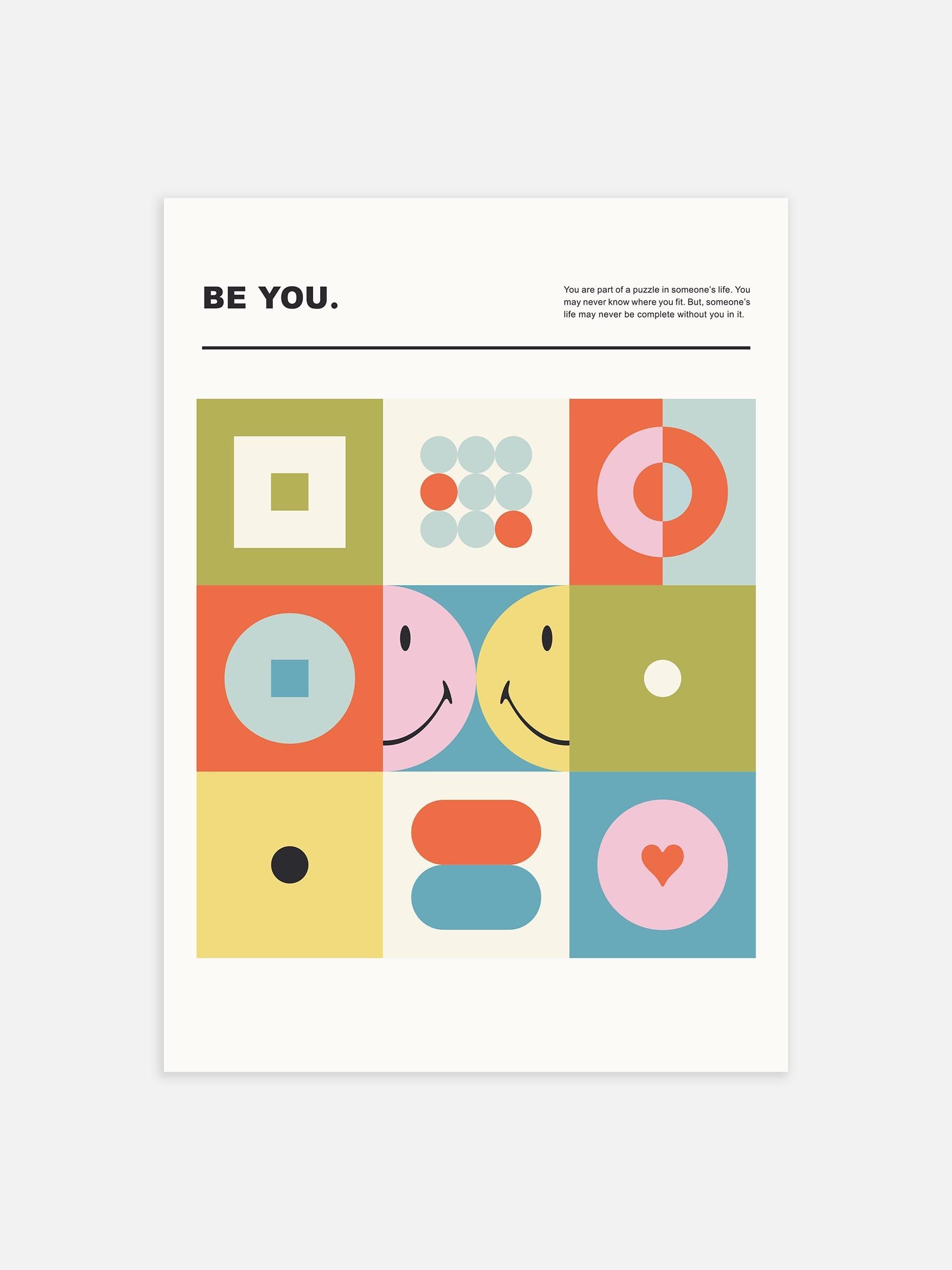 Smiley Be You Poster