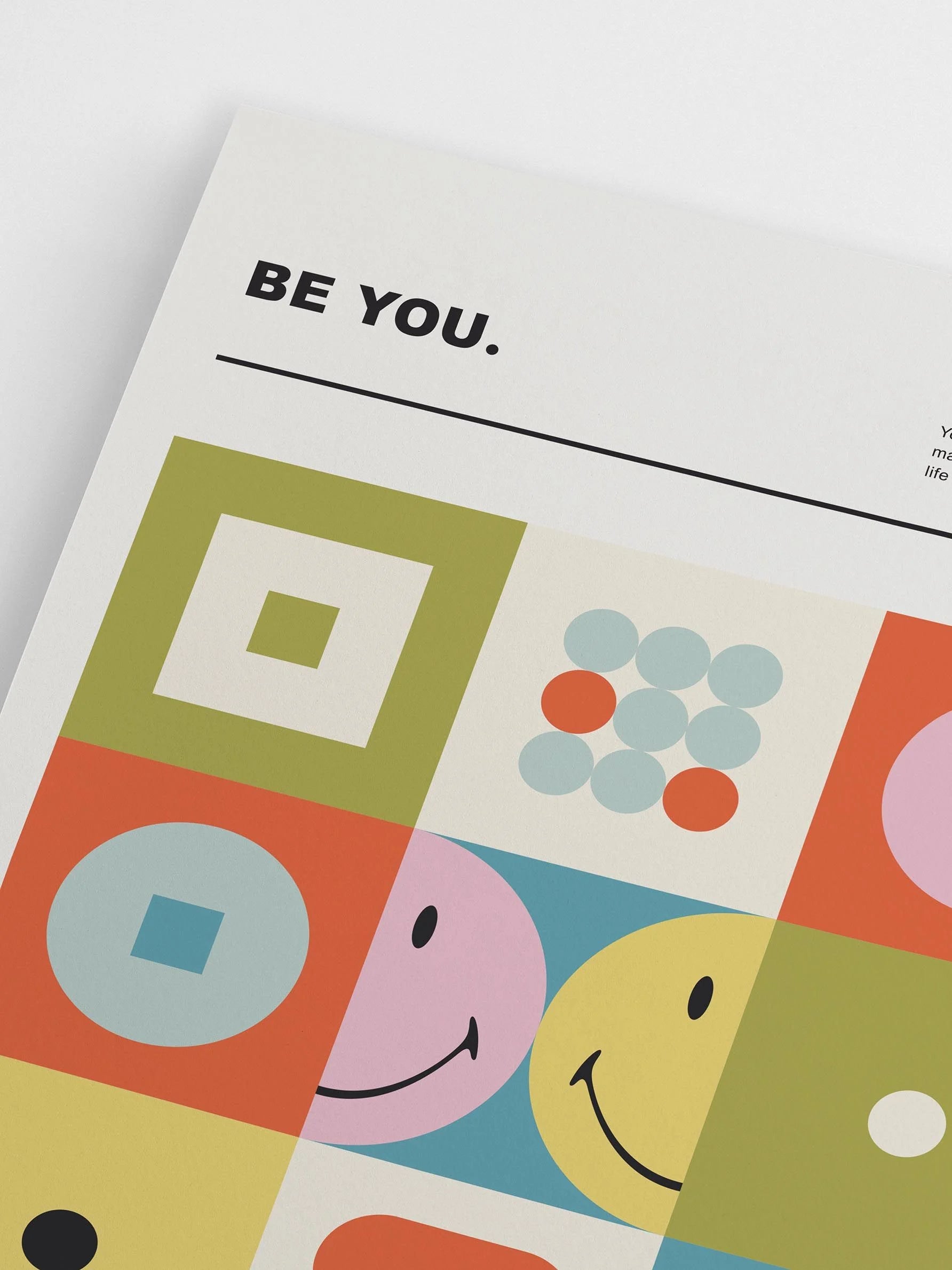 Smiley Be You Poster