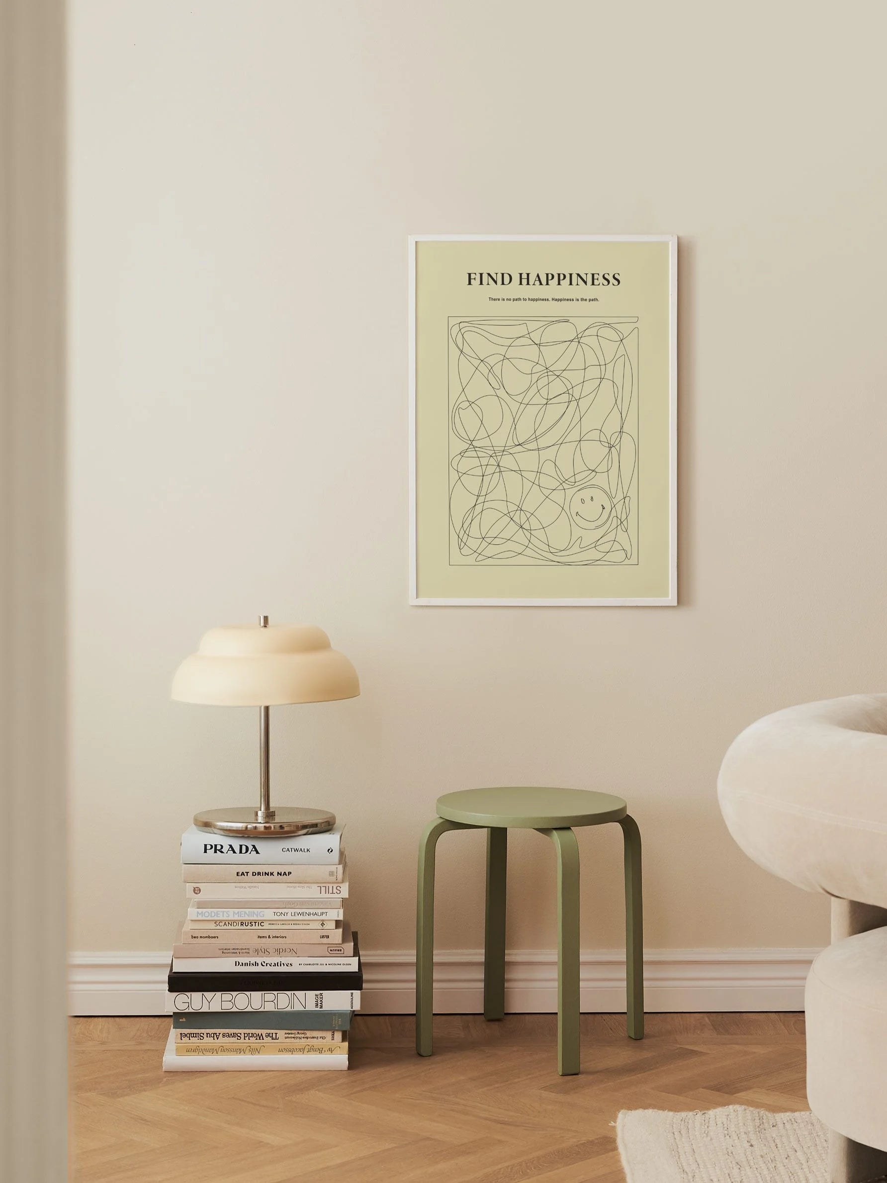 Smiley Find Happiness Poster