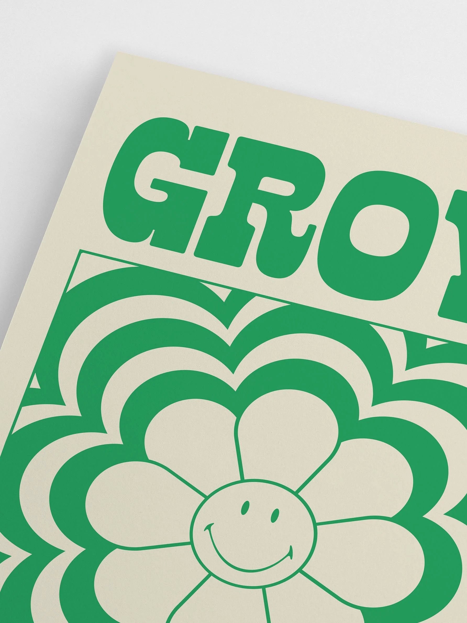 Smiley Grow Poster