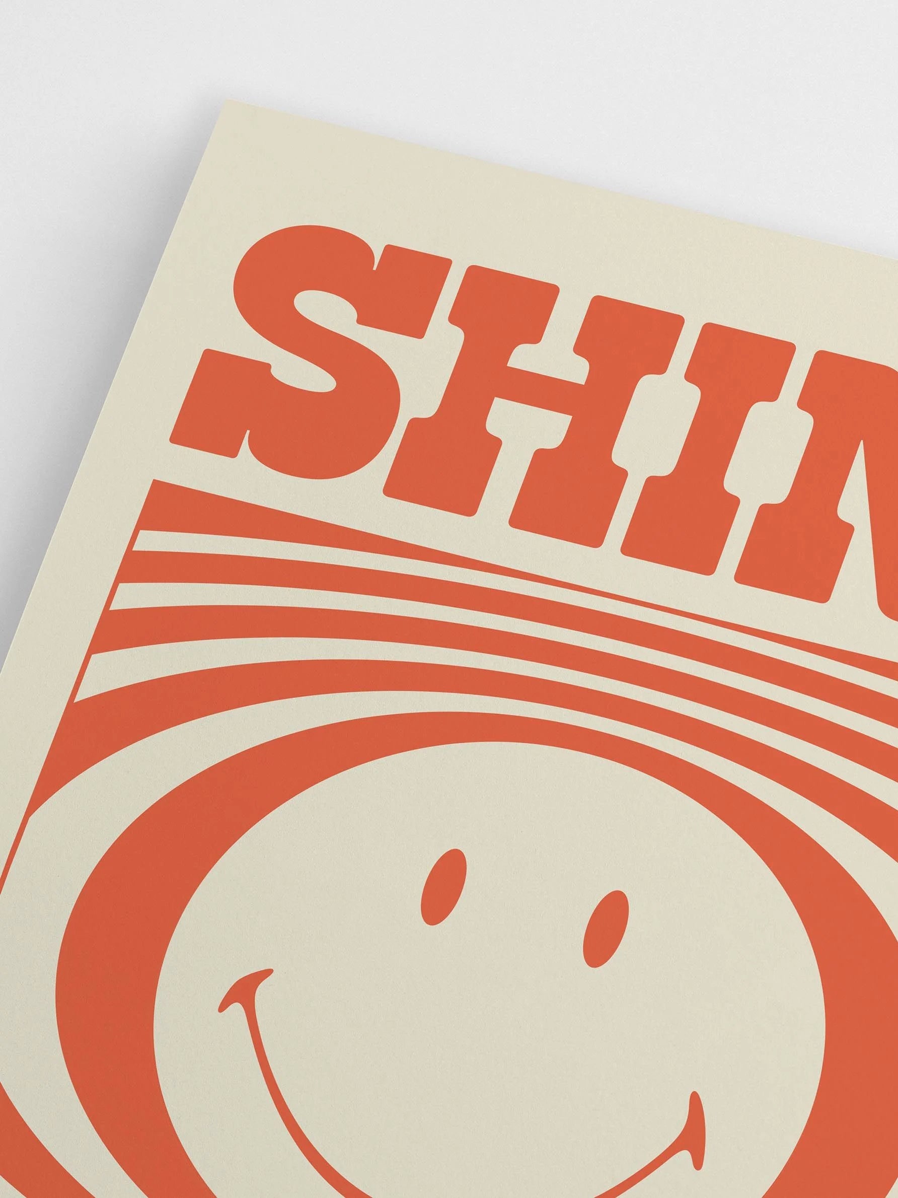 Smiley Shine Poster