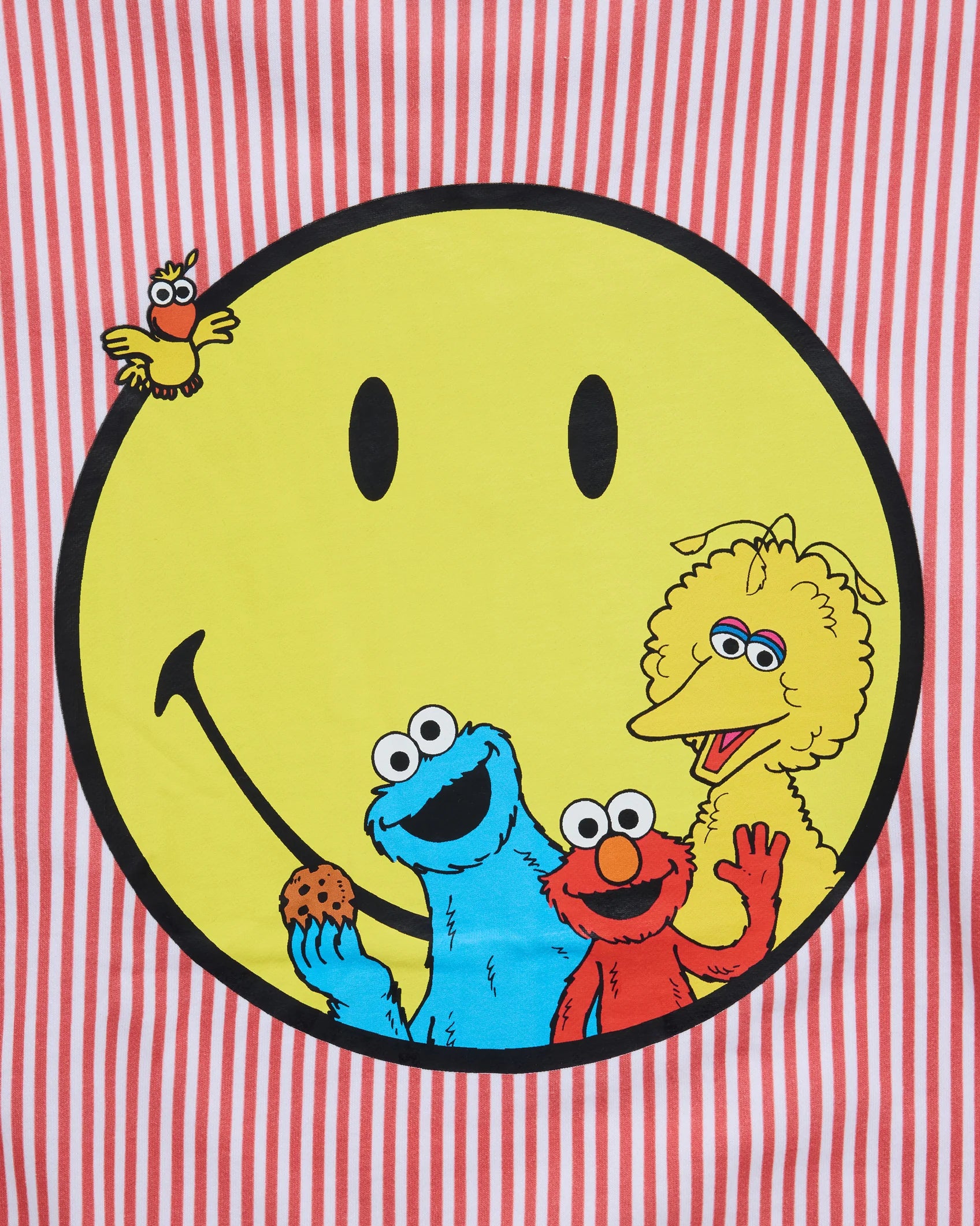 Sesame Street The Happy Club Crewneck, Red