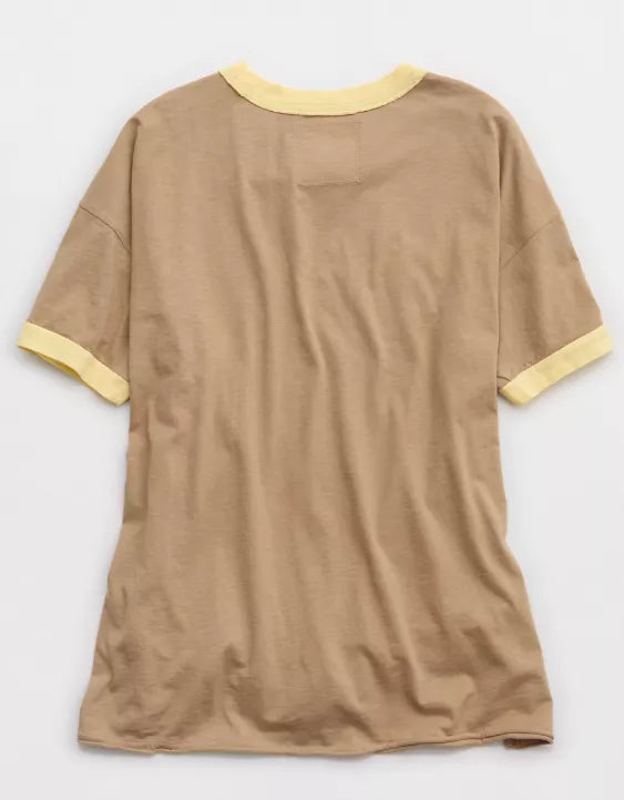 Aerie | Smiley® Oversized Crew Boyfriend T-Shirt
