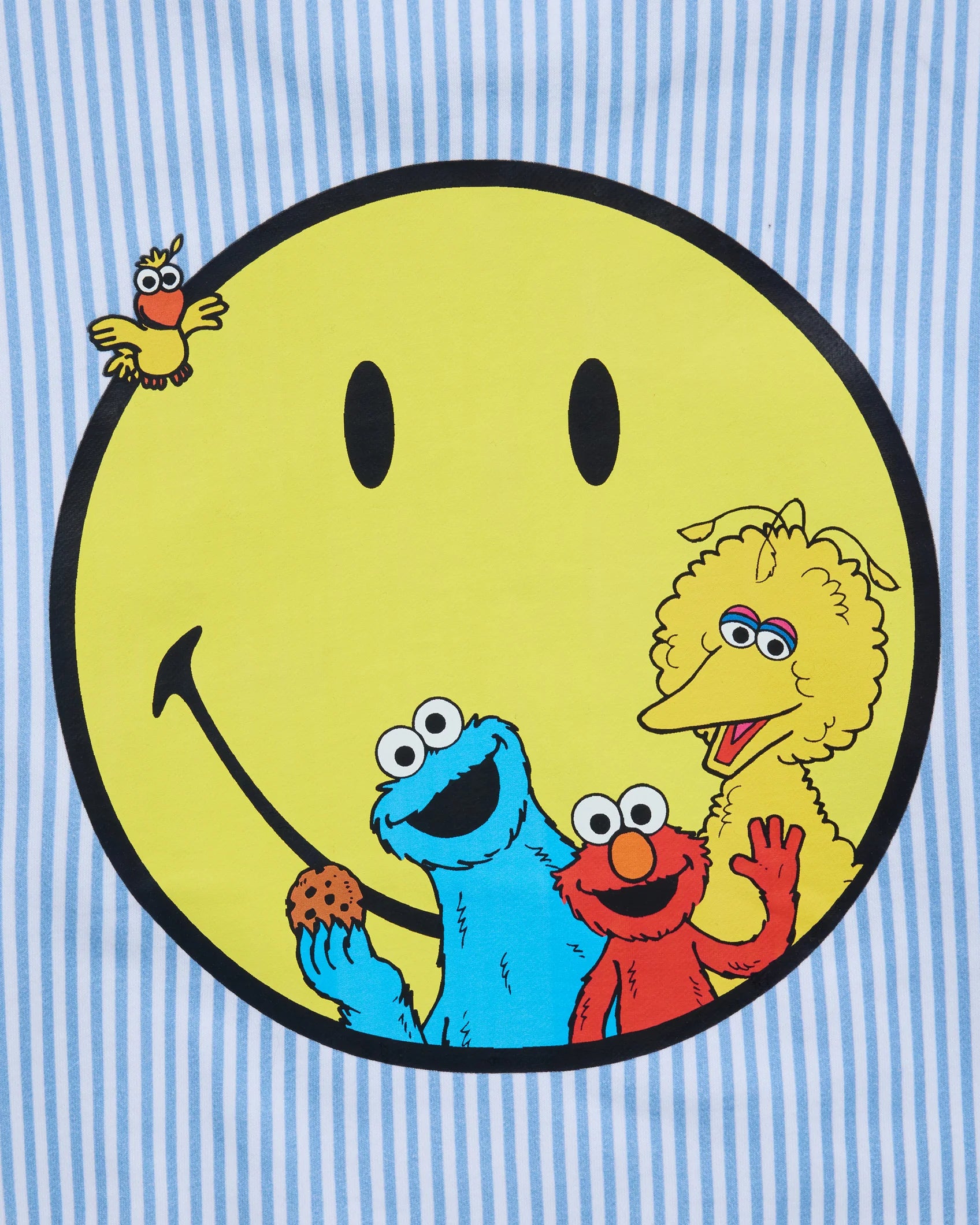 Sesame Street The Happy Club Crewneck, Blue