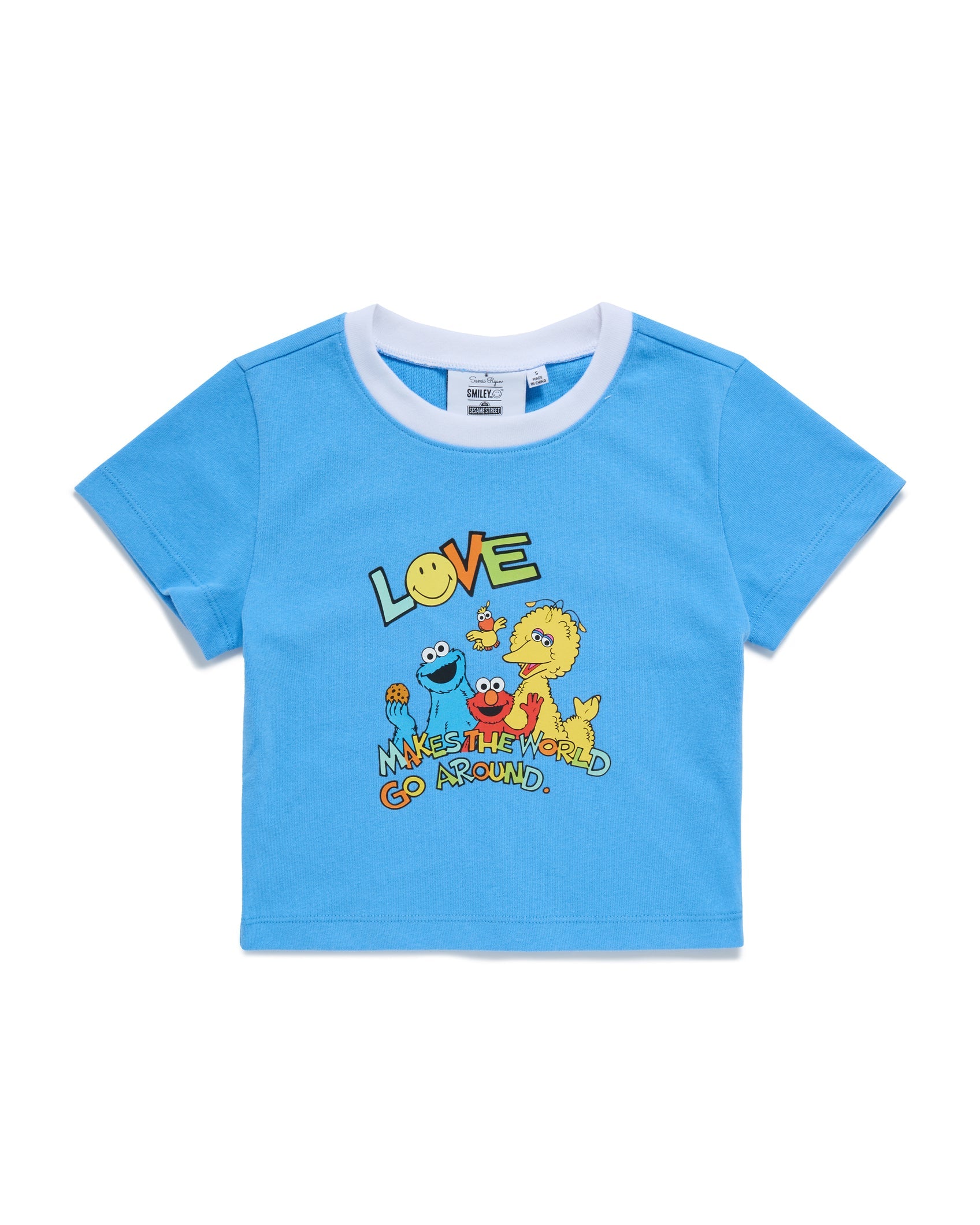 Sesame Street Around The World Baby Tee