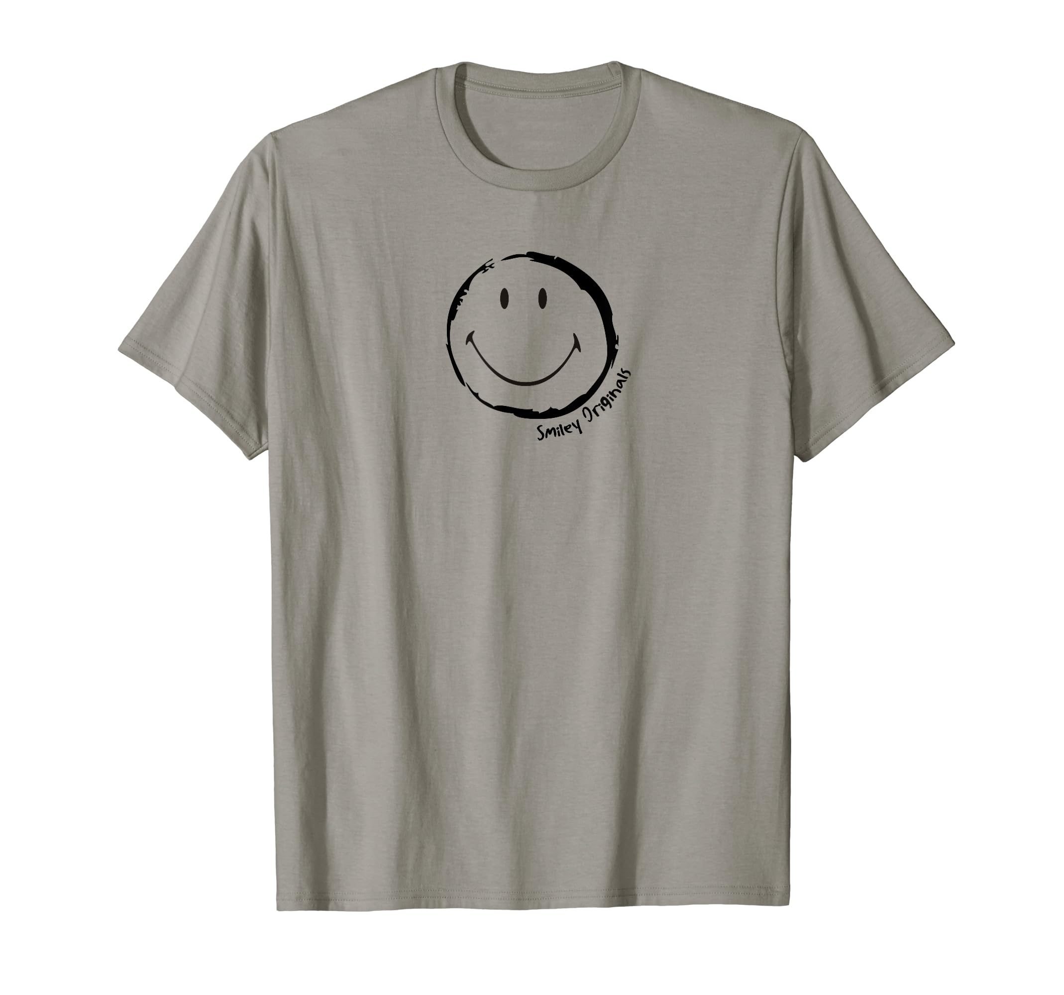 Camiseta Smiley Originals Happy Face Ink Sketch Negra