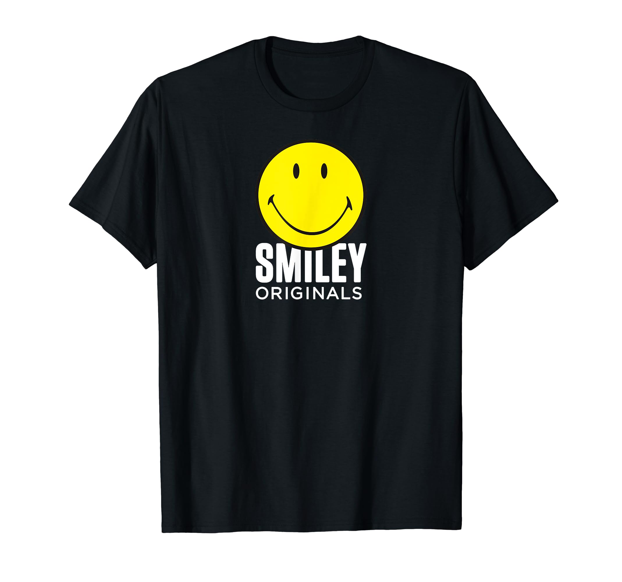Smiley Originals® Happy Face Smile Yellow Maglietta