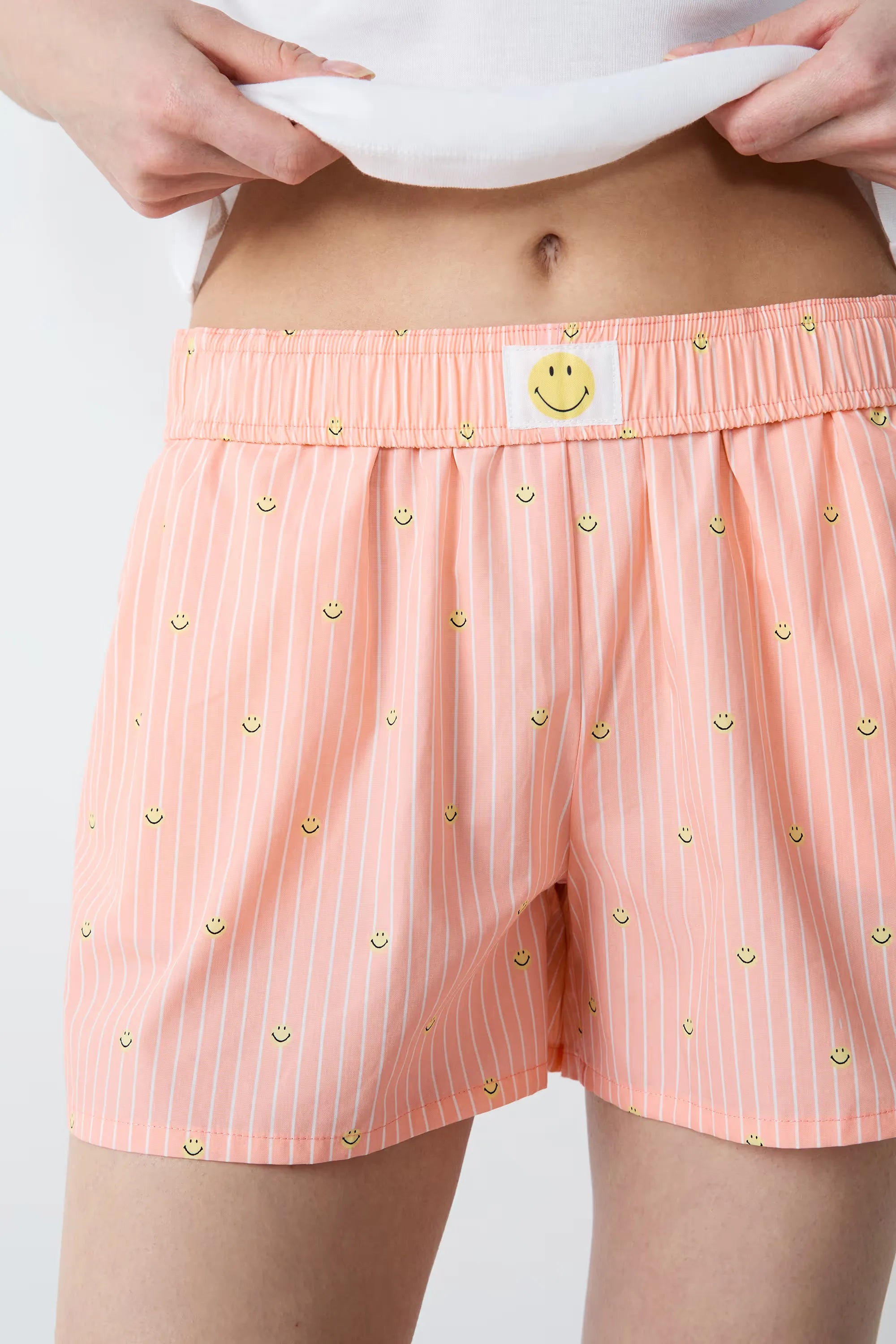 Cotton Striped Pajama Shorts | Etam