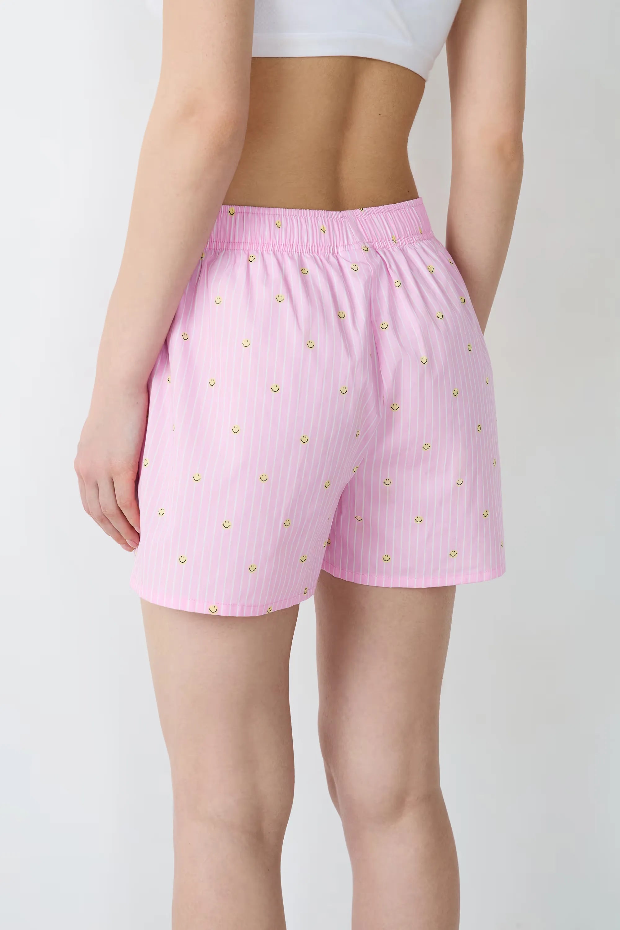 Cotton Striped Pajama Shorts | Etam