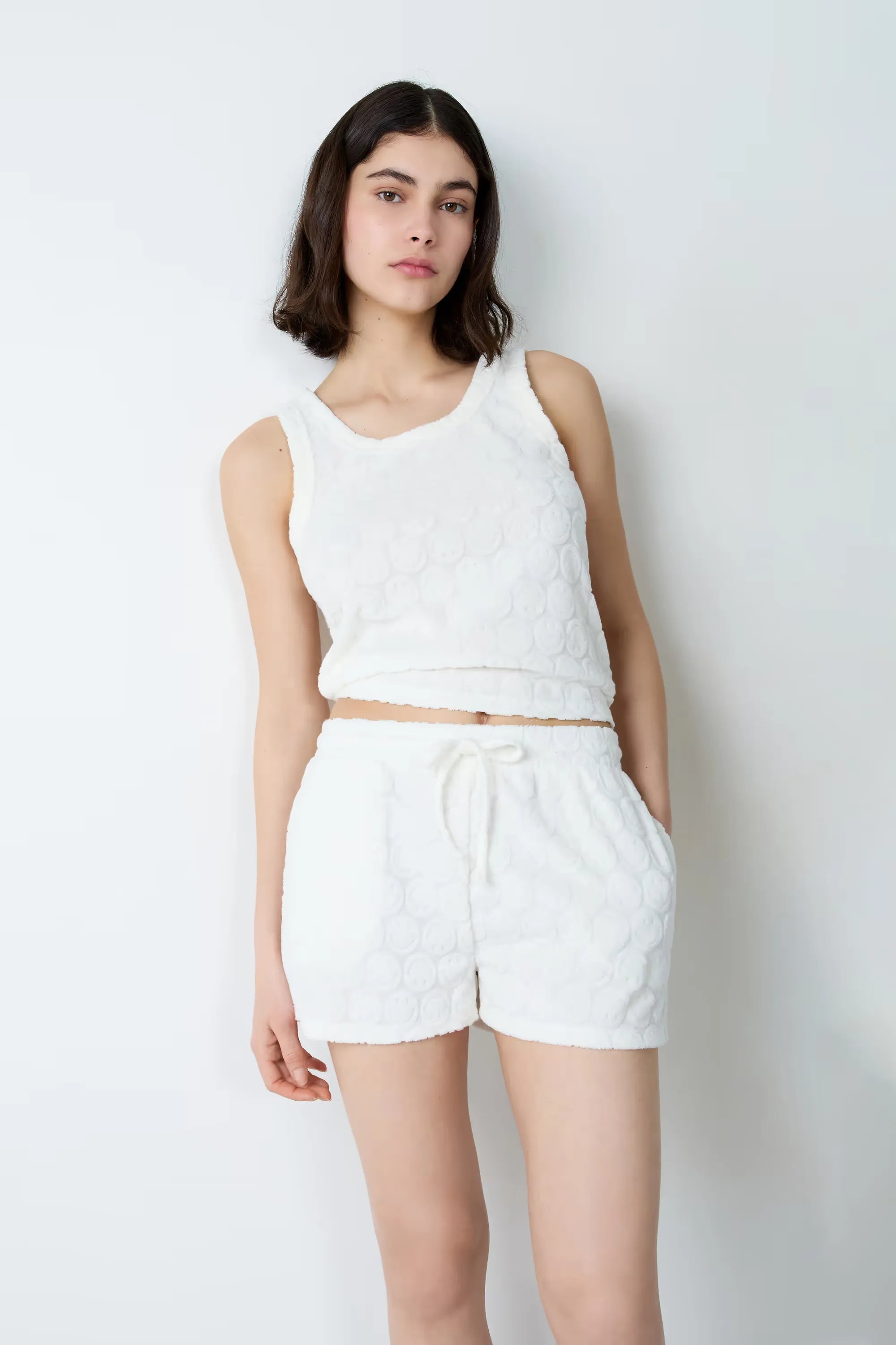 Cotton Terry Pajama Shorts | Etam