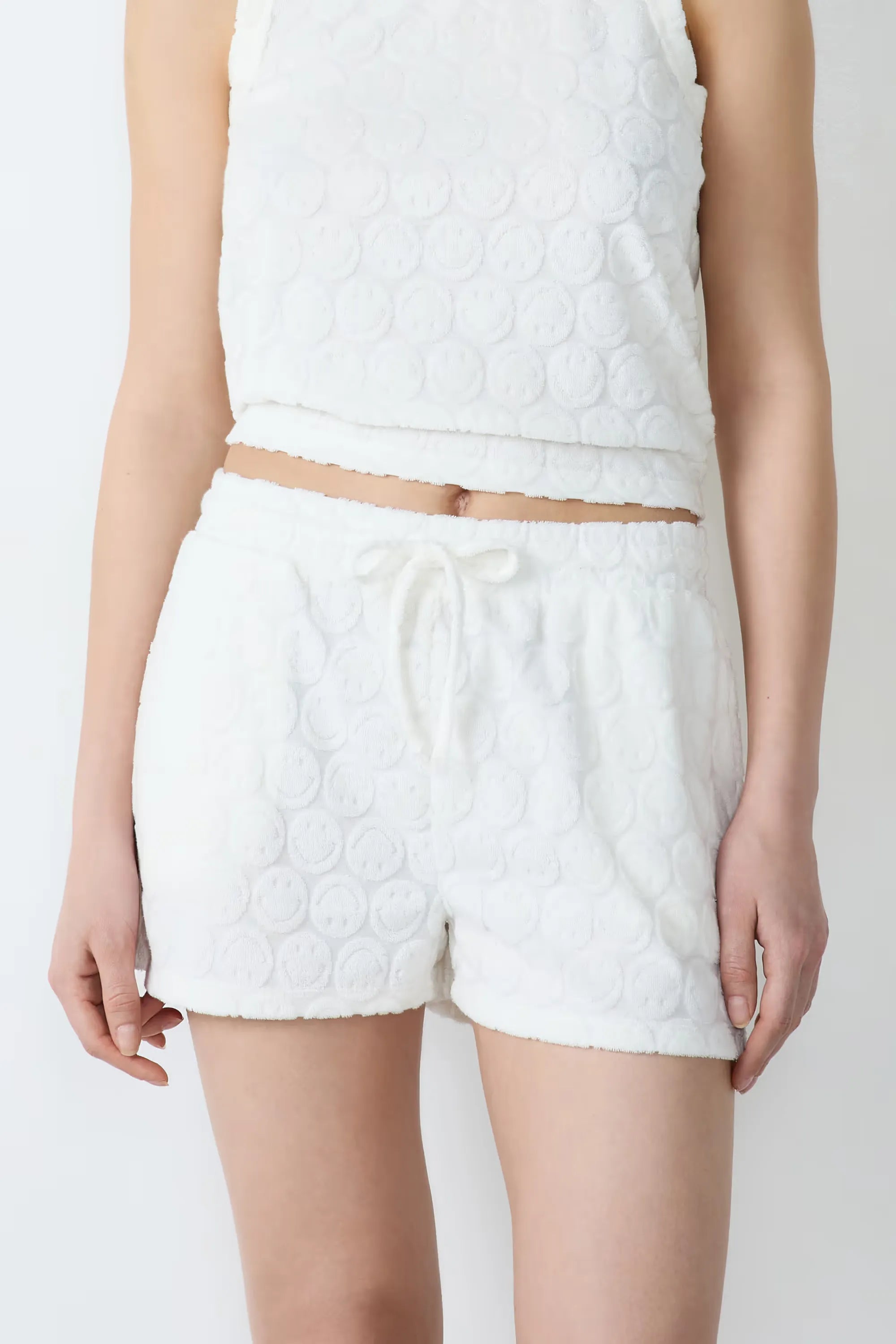 Cotton Terry Pajama Shorts | Etam