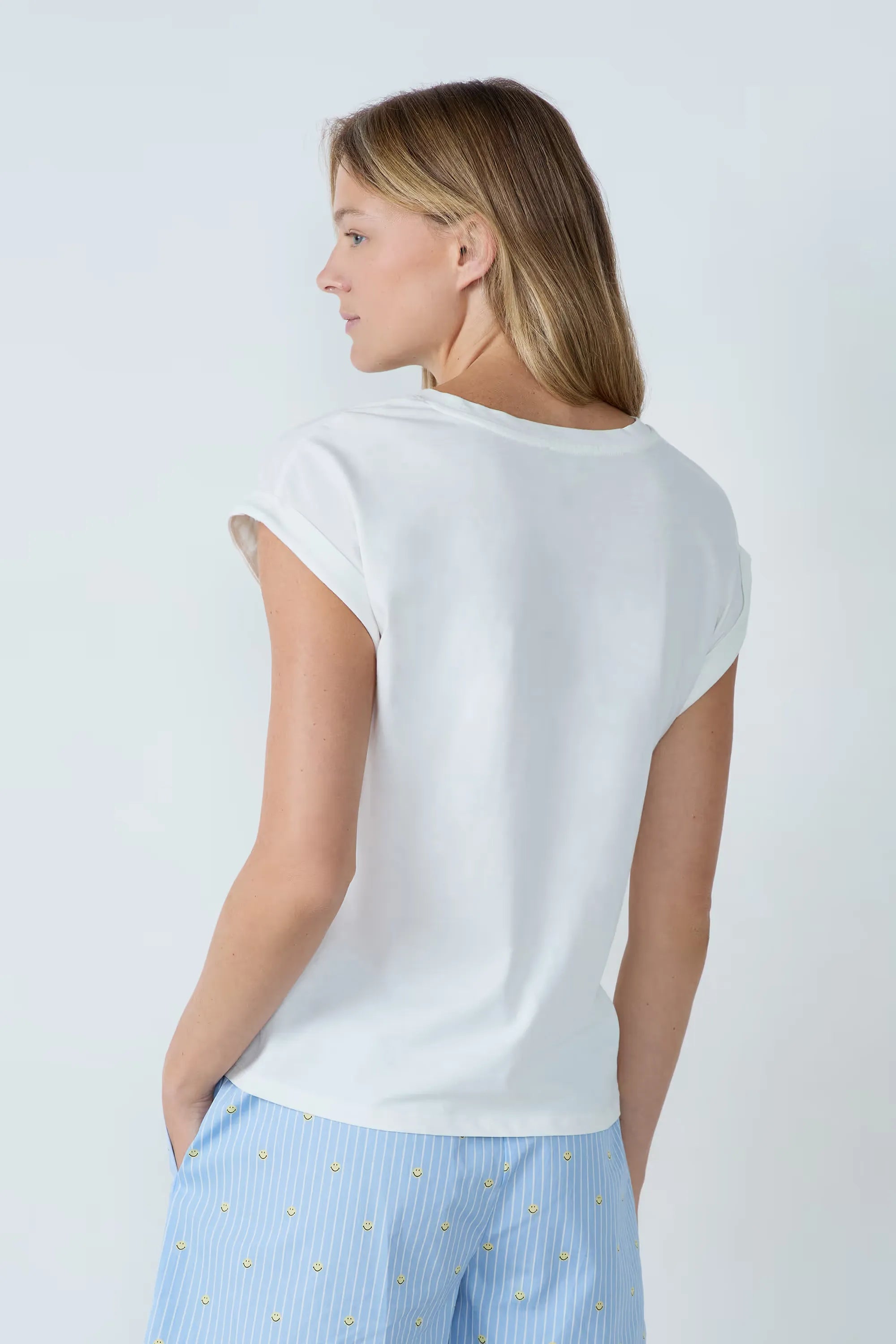 “Good Vibes Only” Short Sleeve Cotton T-Shirt | Etam