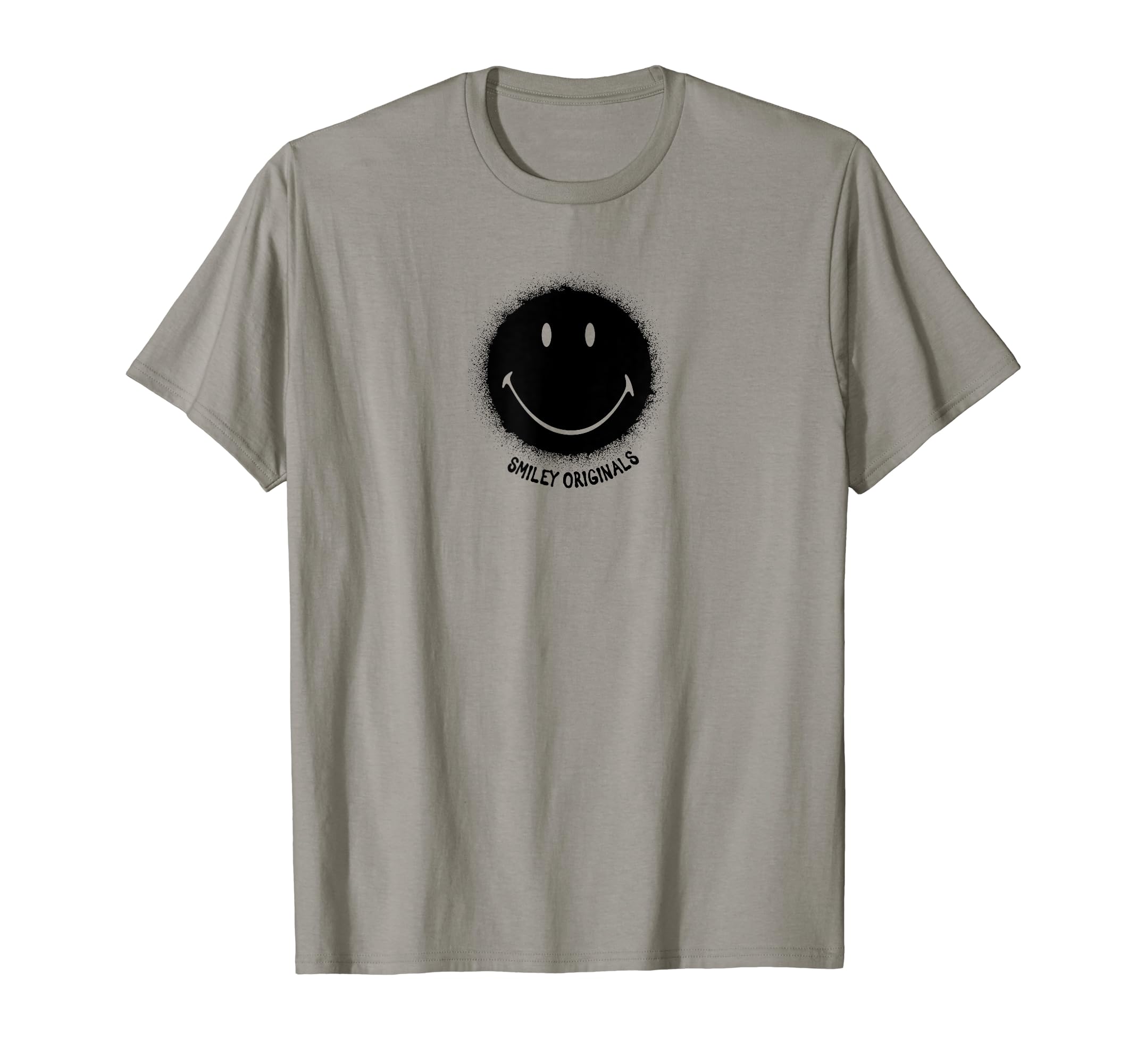 Camiseta Smiley Originals Happy Face Spray Black Icon