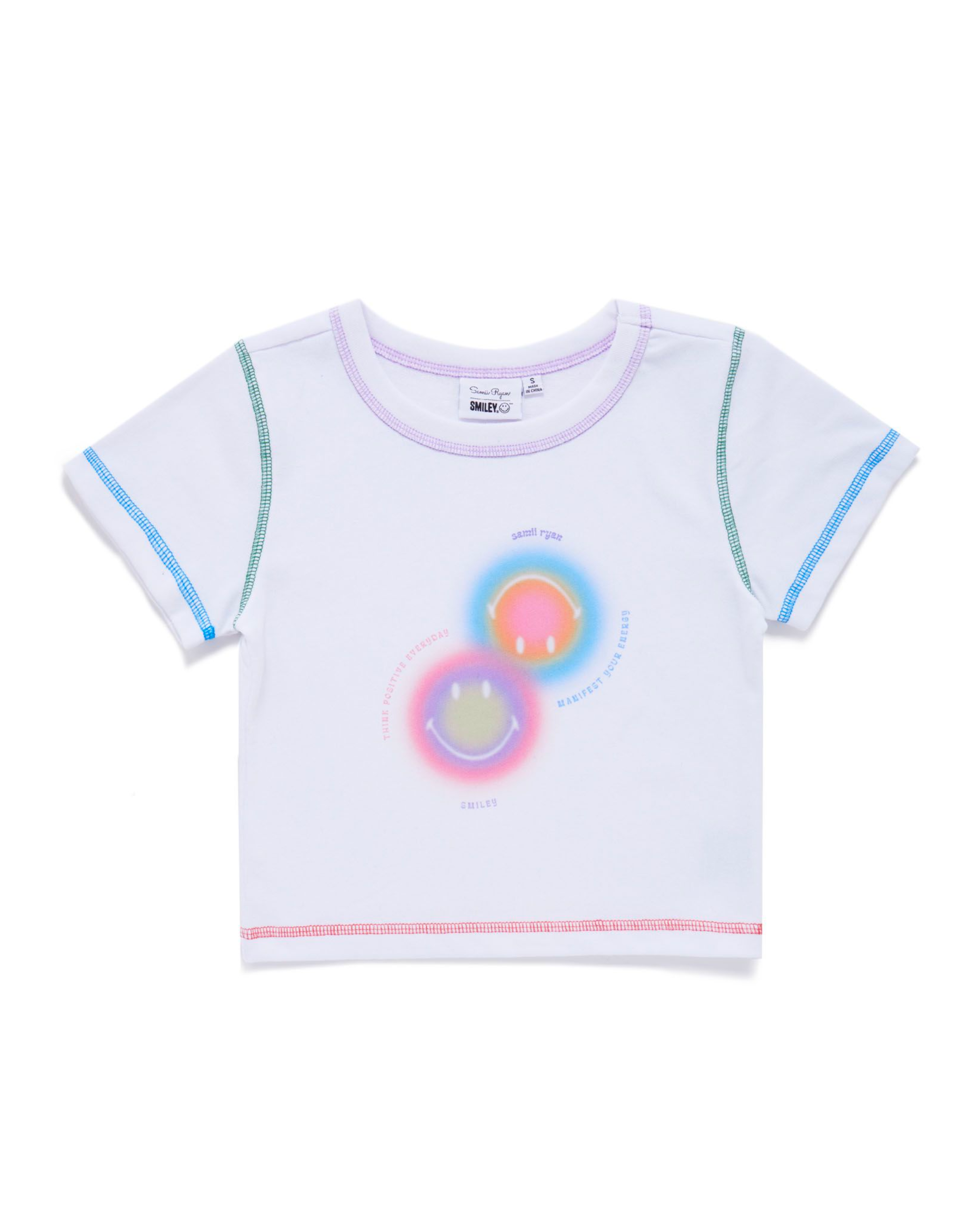 Smiley® Rainbow Baby Tee
