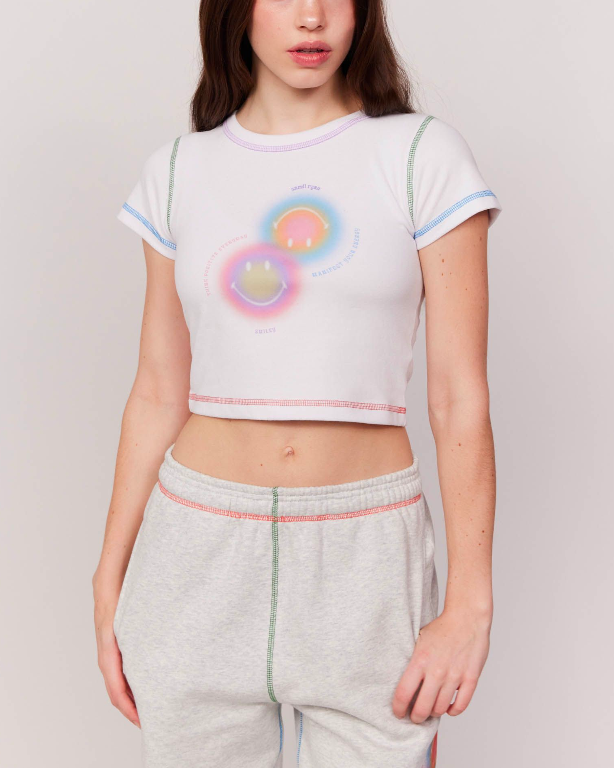 Smiley® Rainbow Baby Tee