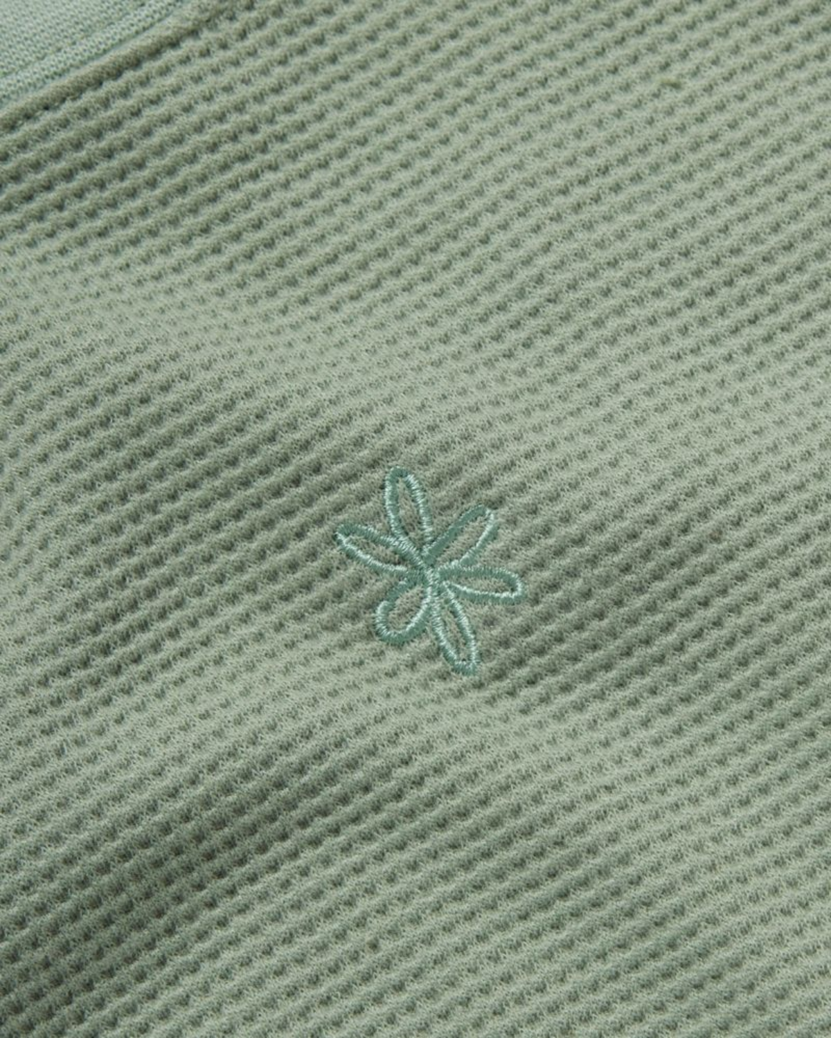 Smiley® Thermal Crewneck, Olive