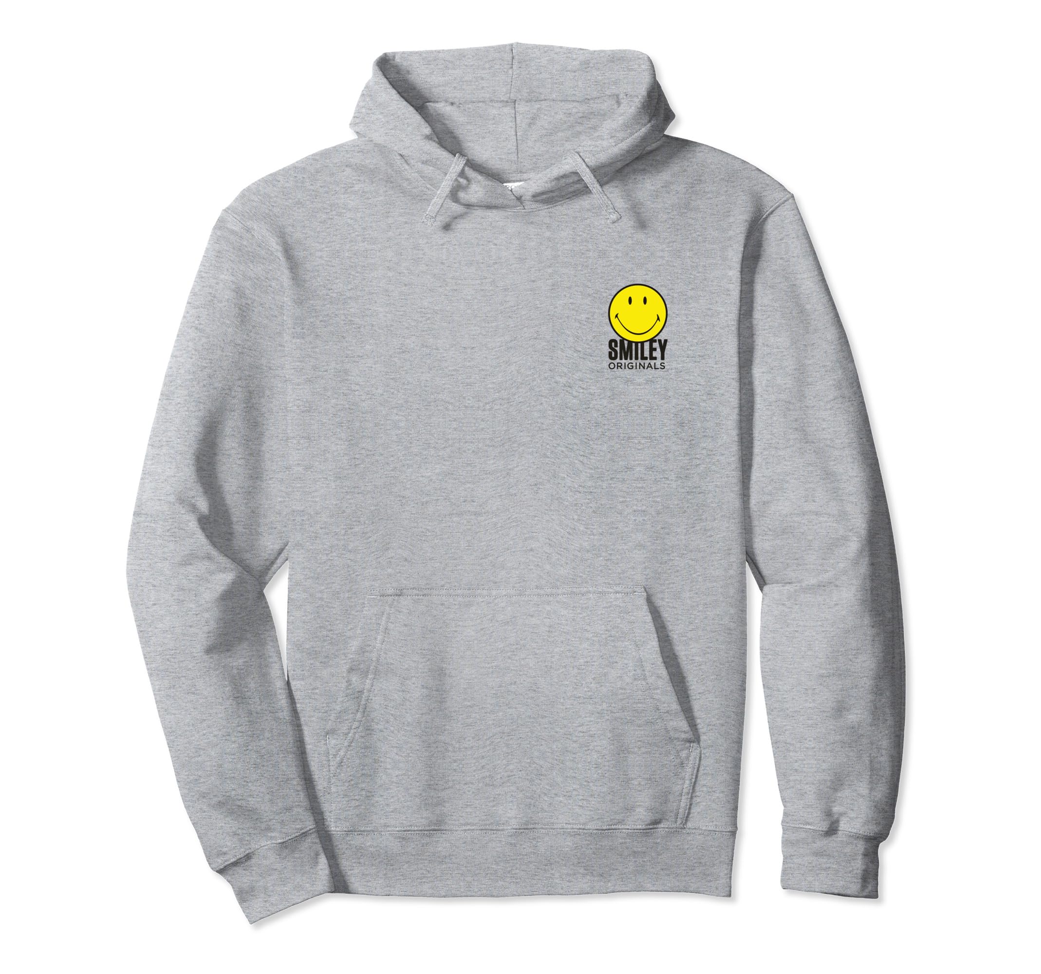 Smiley Originals® Happy Face Amarelo Smile Pulôver com Capuz
