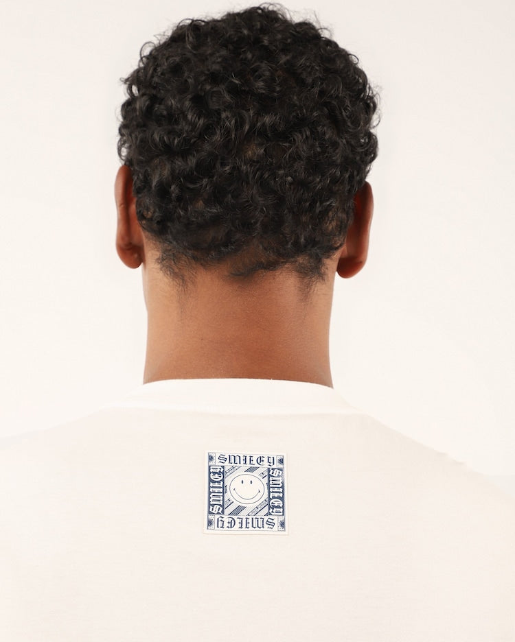 Men's Boxy T-Shirt - White | The Smiley Company