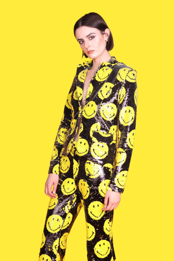 کوئی بھی پرانا لوہا X سمائلی® بلیزر جیکٹ