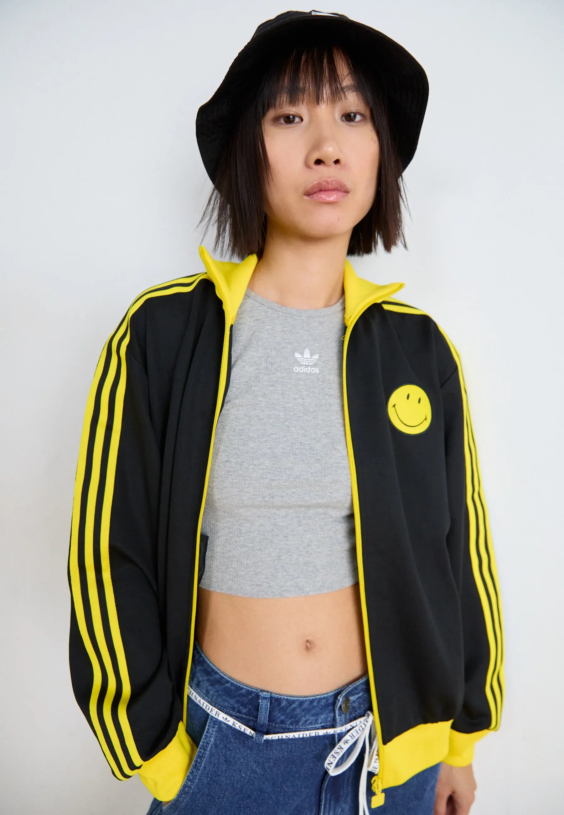 Adidas | Smiley® Tracktop - Training Jacket - Black