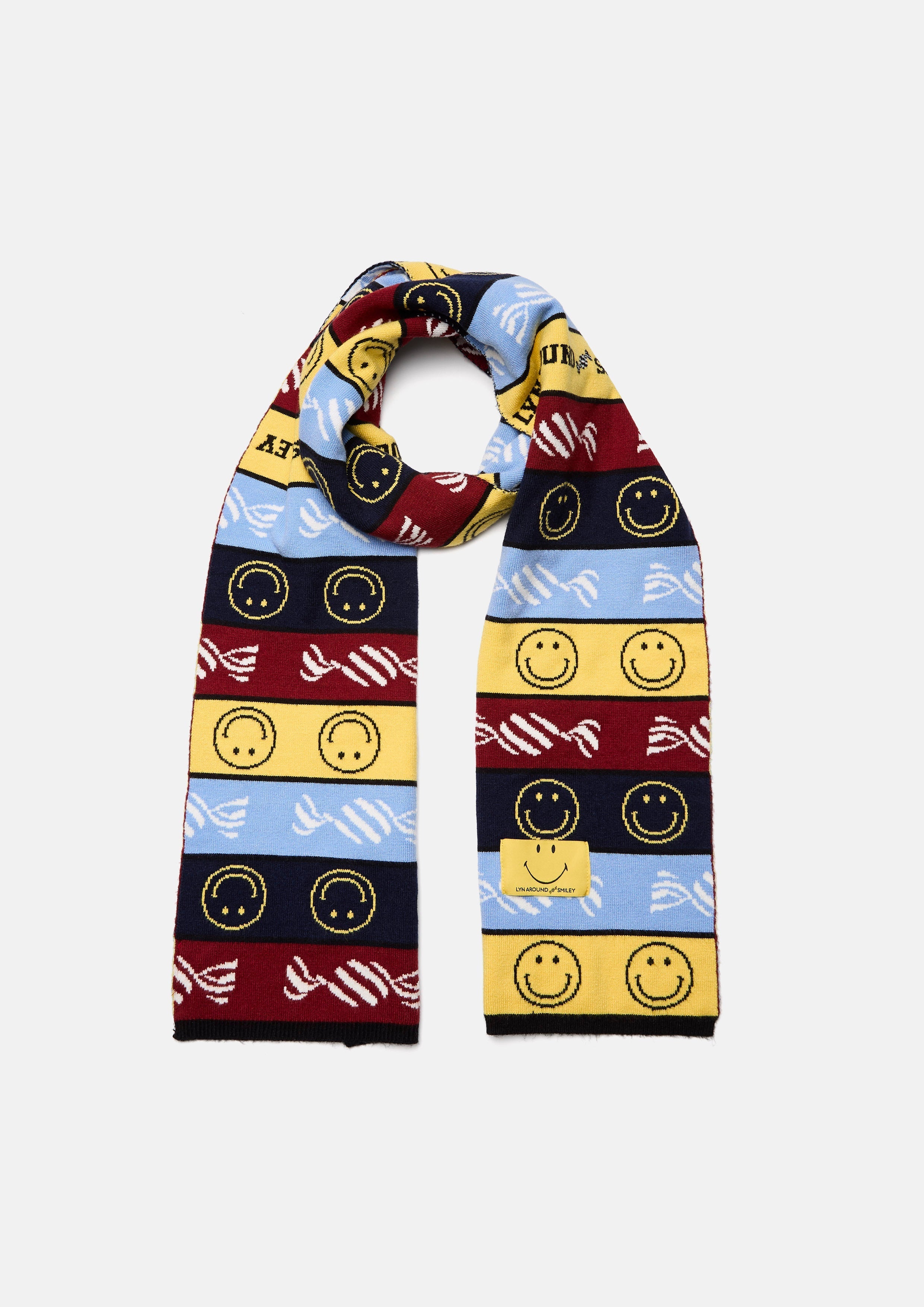 Smile Stripe Scarf