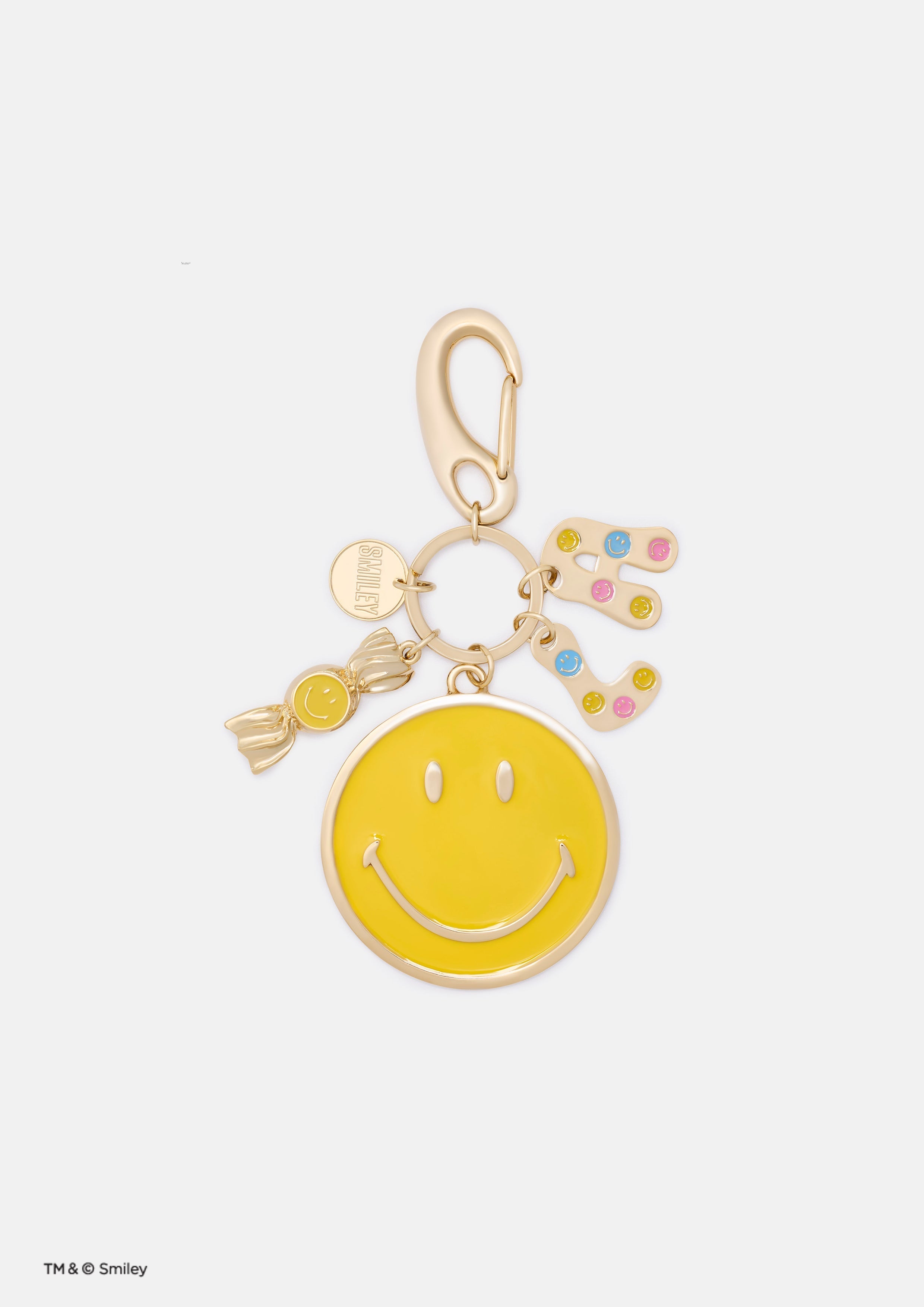 Happy Smiley Keychain