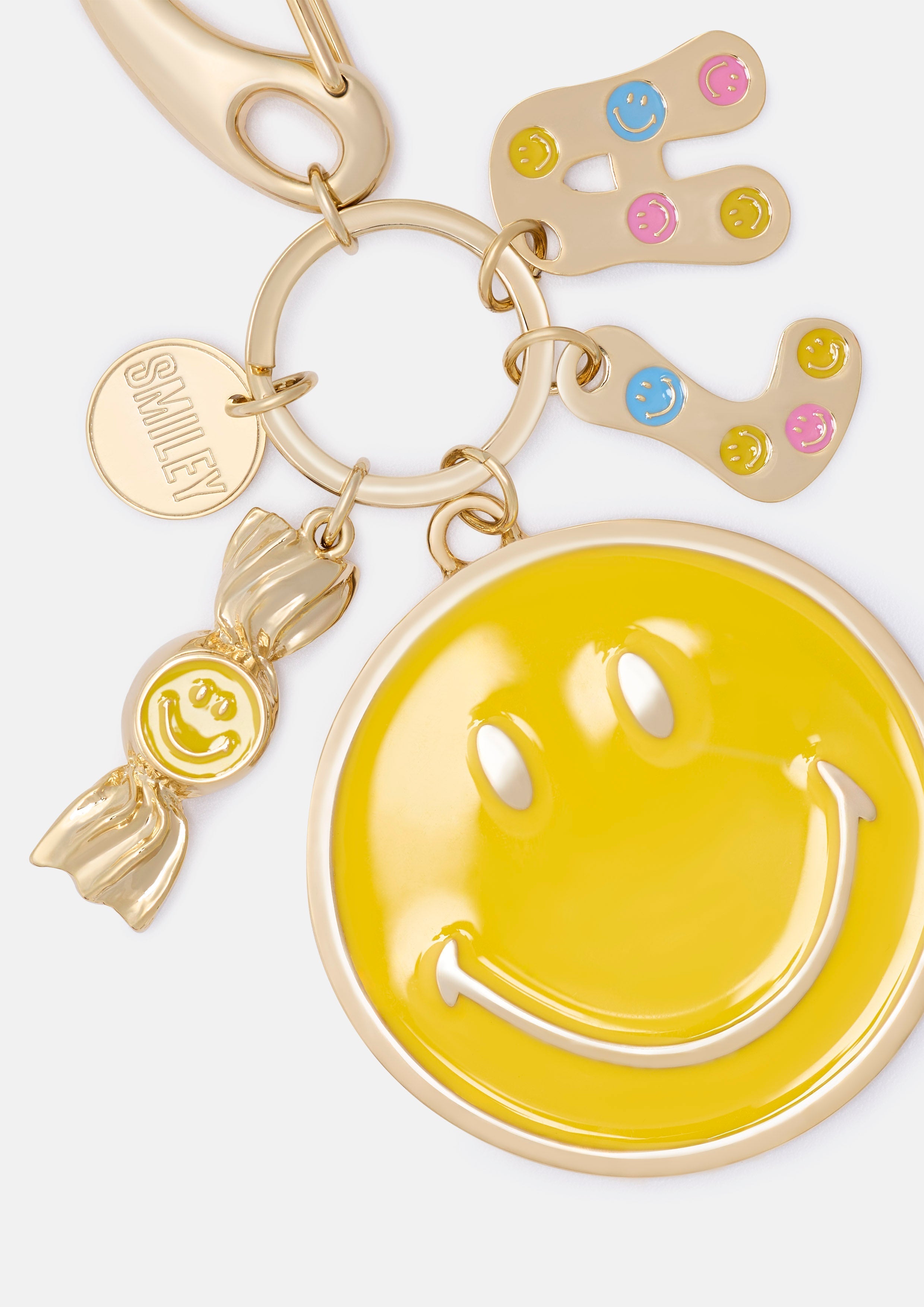 Happy Smiley Keychain